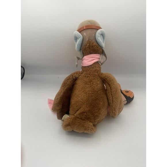 Vintage 1983 Wallace Berrie Shoe Aviator/Pilot Bird Roller Skate plush 8935  15” - Picture 7 of 12